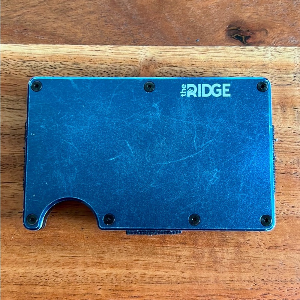 Ridge wallet
